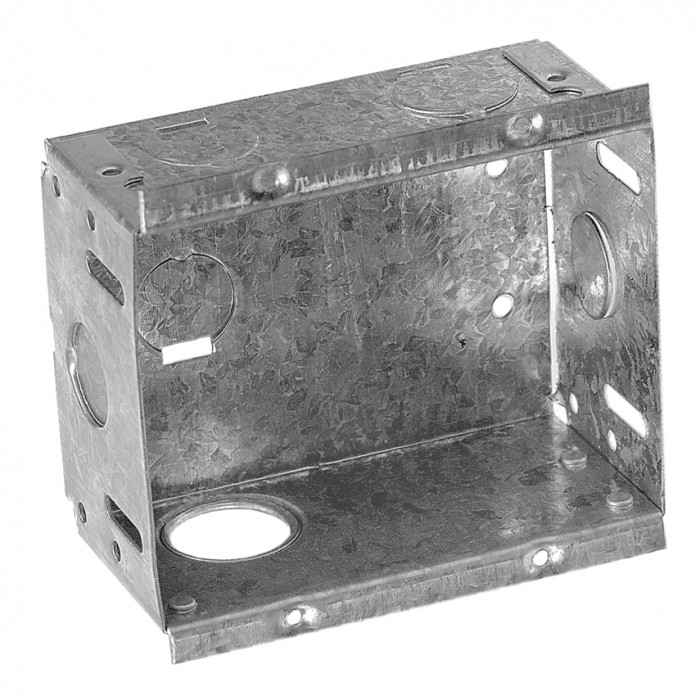 Superlux Flush box steel double