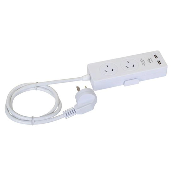 CDL Dynamix Powerboard 2-way 2x USB 2.4A Rapid Charging Ports