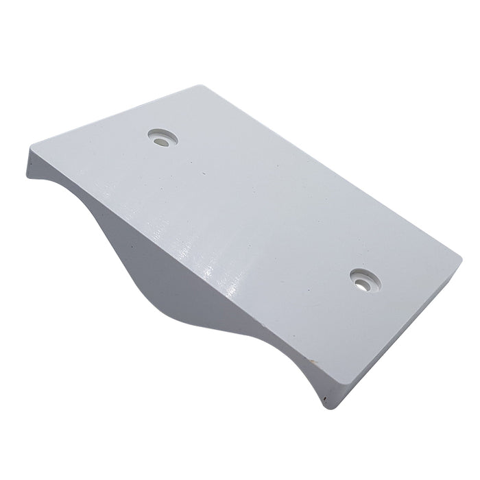 Sureset Mounting Block 84x114 Vertical Light Grey for Corrugated Iron