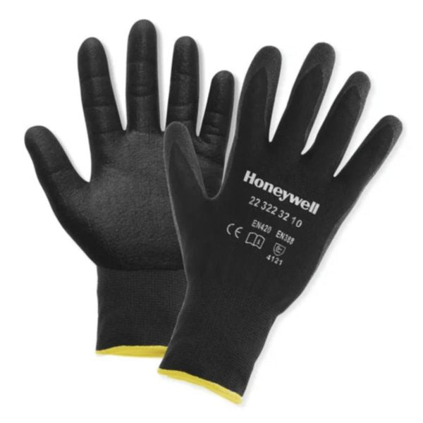 Honeywell Glove WorkEasy black nitrile coating HANG SELL size 10 XL