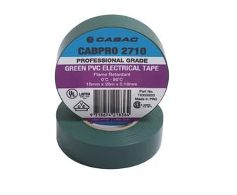 CABAC T030052G TAPE20GR Tape pvc 20mt Green