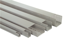 Bocchiotti Trunking narrow slot 100mm x100mm grey