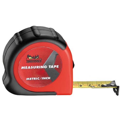 TENG 8M/26FT MEASURING TAPE MM/IN (ABS CASE)