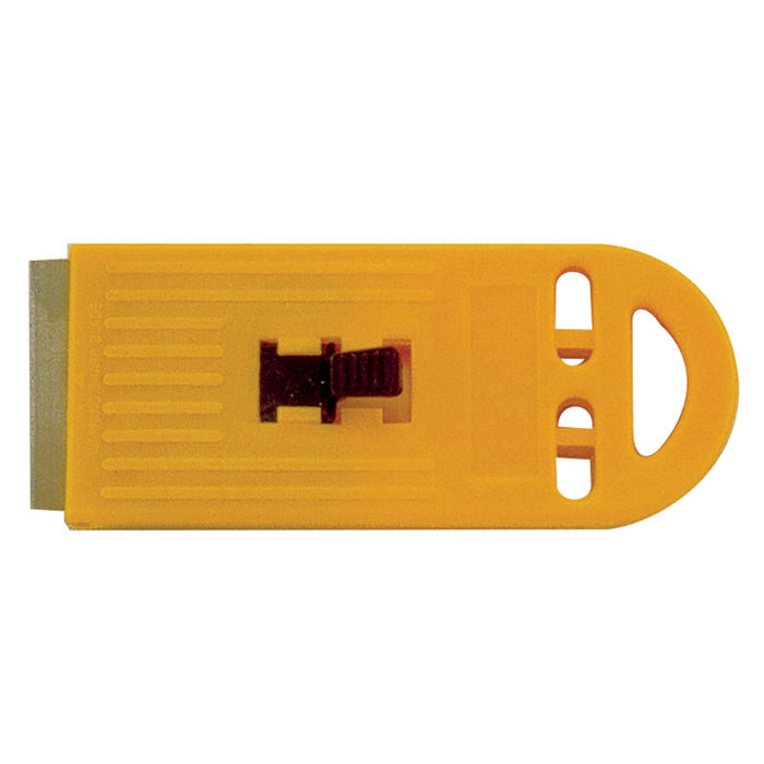 Trucut Sterling Yellow Plastic Scraper