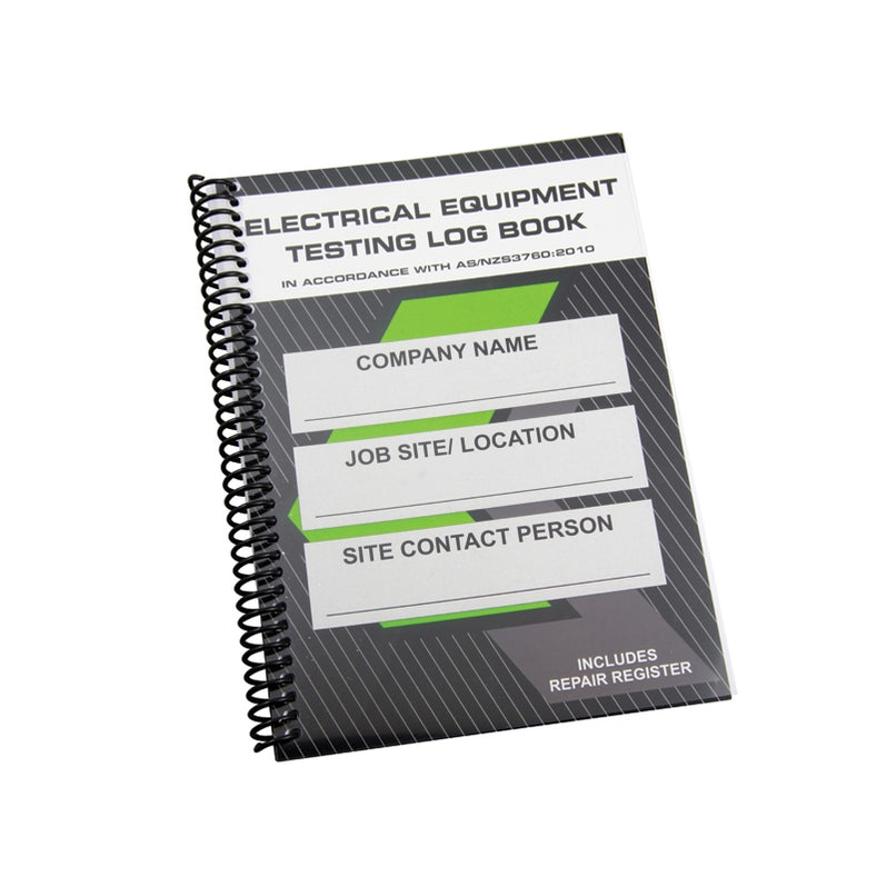 Transnet TEST TAG LOG BOOK — Scott Electrical