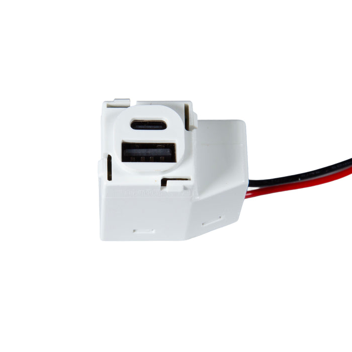 TRADESAVE USB-A/C Keystone Charging