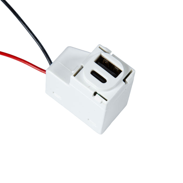 TRADESAVE USB-A/C Keystone Charging