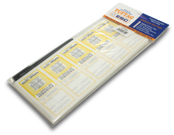 Elecsupp Tuftag Test tags heavy duty Yellow