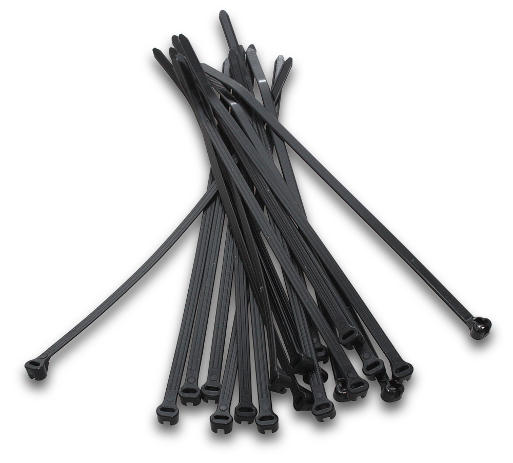 Elecsupp Ty-Rap Cable Tie 140 x 3.6mm Black 1000pc — Scott Electrical