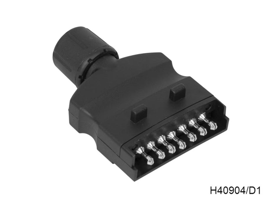 Utilux TRAILER PLUG 7 PIN FLAT MALE