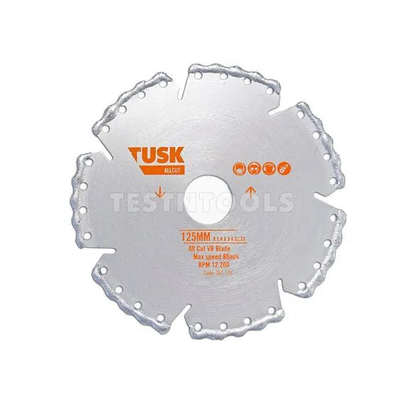 Tusk VB All Cut Blades - 125 x 1.4 x 3 x 7T x 22.23 (22.23/20)