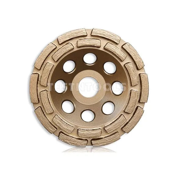 Tusk Double Row Grinding Wheel - 180 x 8 x 24T x 22.23 Middle Bon