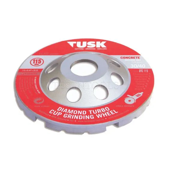 Tusk Diamond Turbo Cup Wheel 105 x 6 x 6T x 22.23/16, 30/40