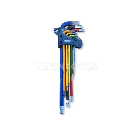 Tusk Hex Key set 9pc Long S2 Ball End