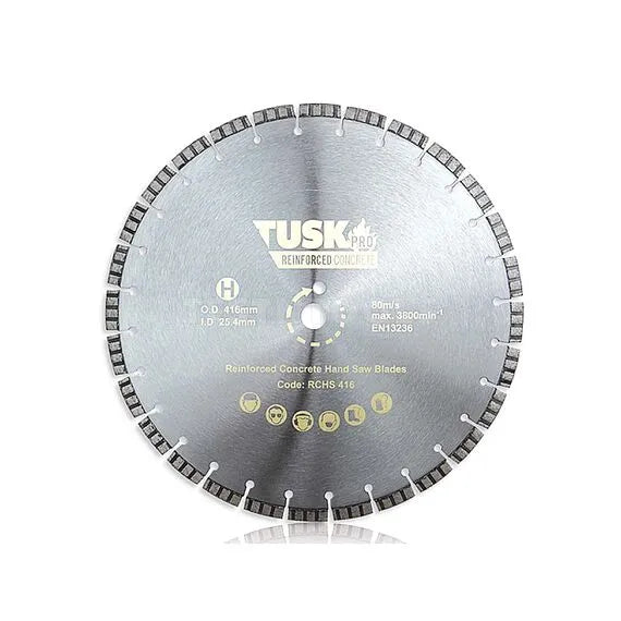 Tusk Reinforced Concrete Hand Saw Blades 410 x 3.2/2.4 x 12 x 25.