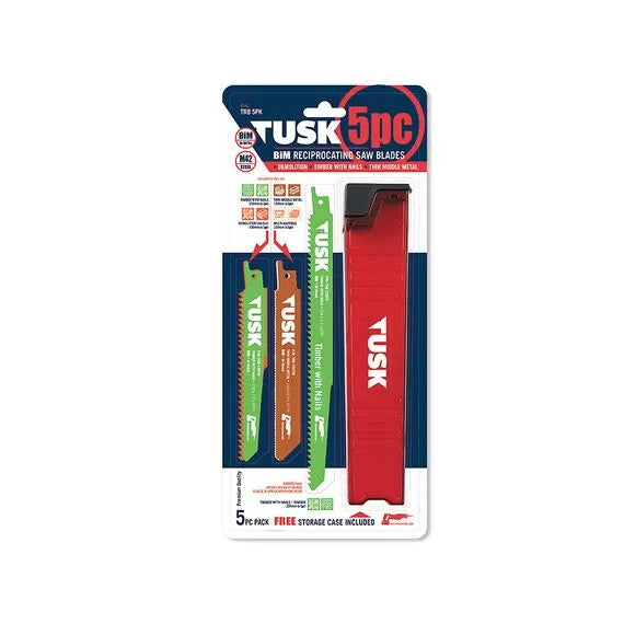 Tusk Bim Reciprocating Saw Blades - 5 Pack Set