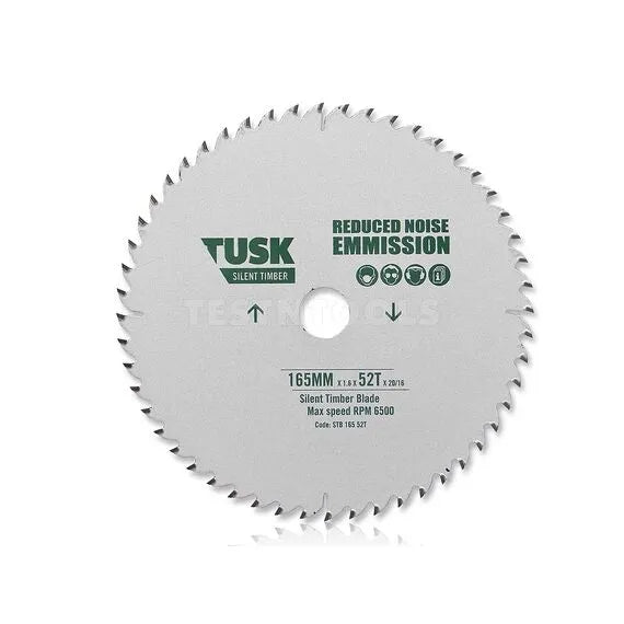 Tusk Silence Timber Blades - 165 x 1.6 x 52T x 20/16