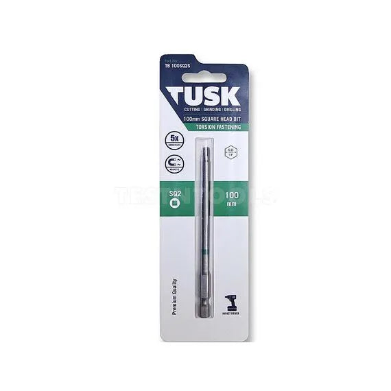 Tusk Torsion Bits - 100mm SQ2 x 1pcs