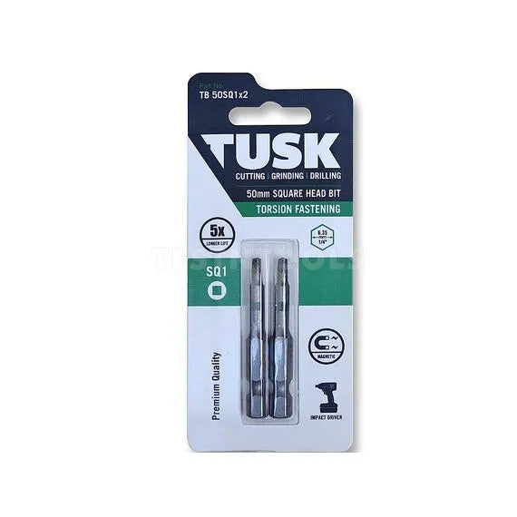 Tusk Torsion Bits - 50mm SQ1 x 2pc