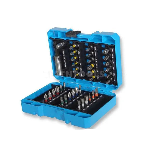 Tusk Torsion Bits 25mm 38pc kits Blue