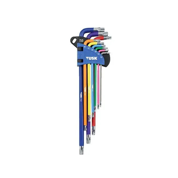 Tusk Torx Key set 9pc Long S2 Ball End