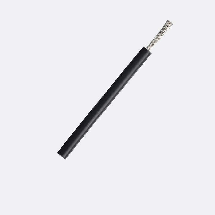 Tycab 4mm Single Solar 1.5kVDC Black 100m Roll