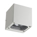 PROLUX LIGHT OUTDOOR WALL 2X6W UP/DN ALU WHT IP54 3K 100X100X100X