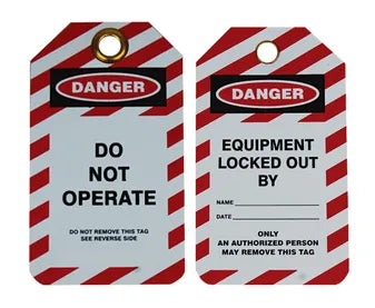 Cabac Do Not Operate Tag Laminated 10-Pack