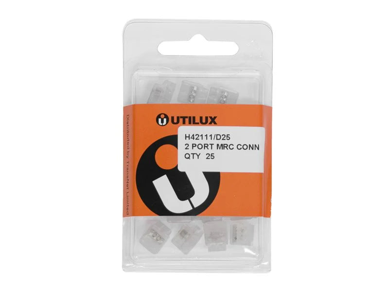 Utilux 25PKT TELSPLICE 2 PORT