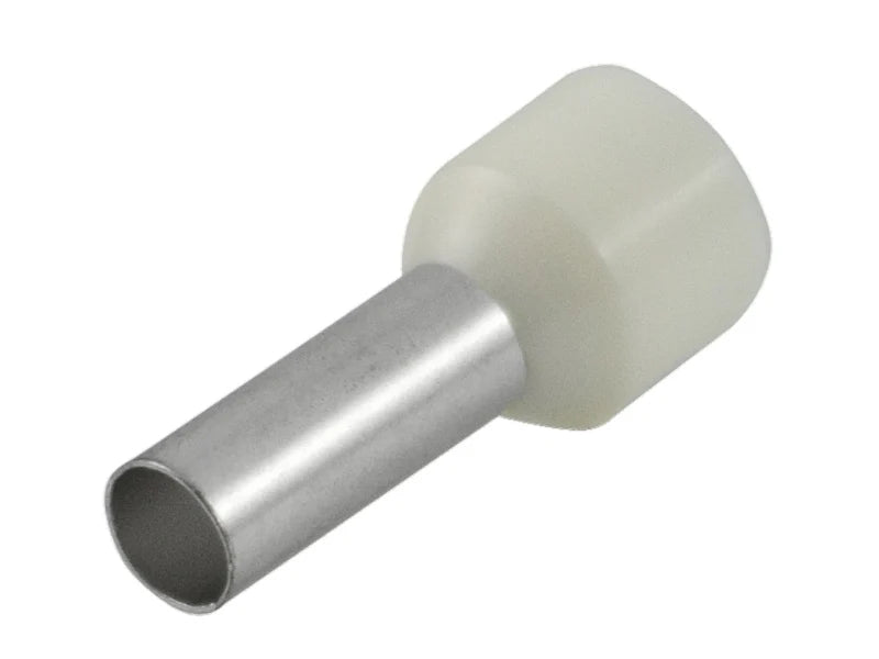 Utilux Bootlace Ferrule 10mm Ivory (Pkt100)