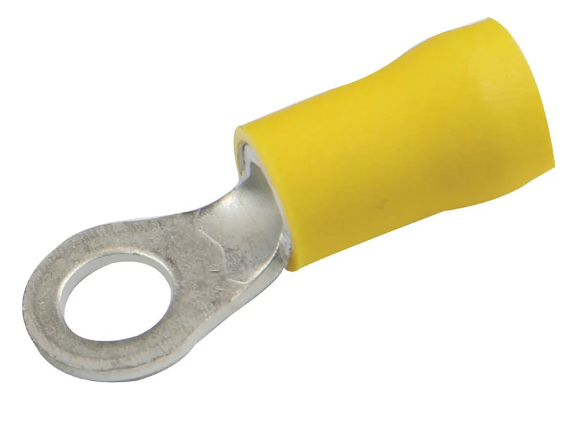 Utilux Terminal Insulated Yellow 100Pc