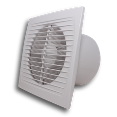 Elecsupp Elmark 100mm SL Square Surface Fan 95M3/Hr — Scott Electrical