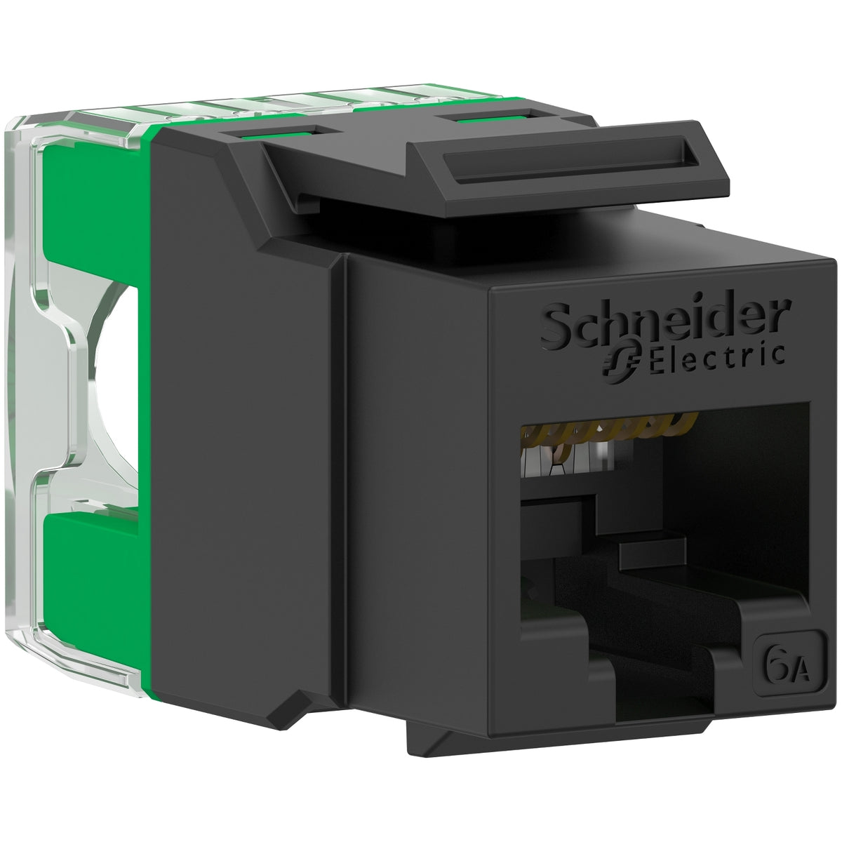 RJ45 JACK CAT6A UTP KEYSTONE BLACK — Scott Electrical