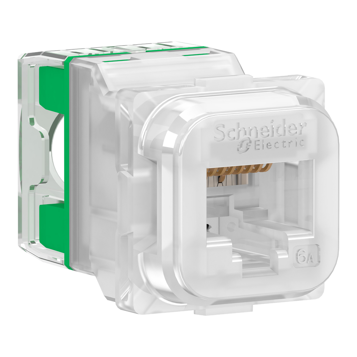 RJ45 JACK CAT6A UTP 40M TRANSLUCENT — Scott Electrical