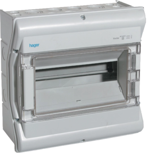 Hager Enclosure IP54/65 - 18 Module