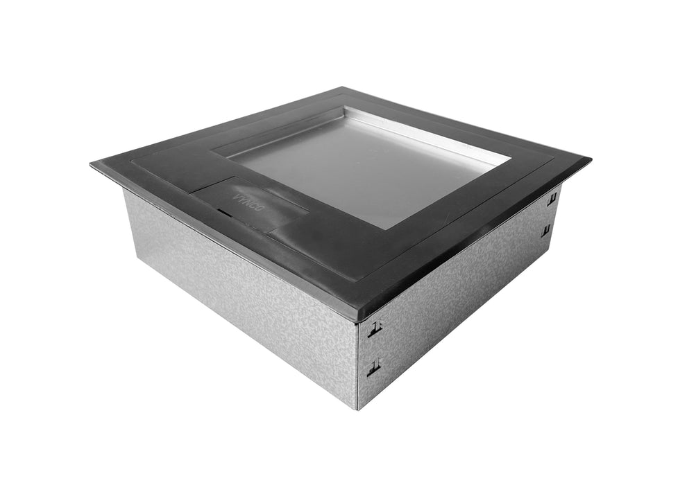 Vynco CPO Vynco Floor Box Core Surface Rebated Lid 4 Power 6 Data