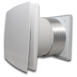 Elecsupp Elmark 150mm LD White Wall Fan Pack Turbo 310M3HR