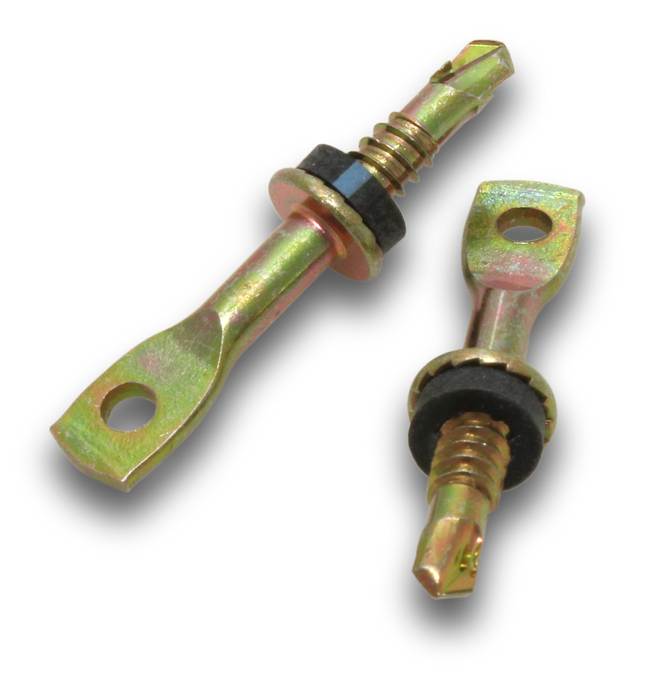 Elecsupp Vertical Hanger for Steel 1/4'x22mm Tie Wire 50mm - 10 per