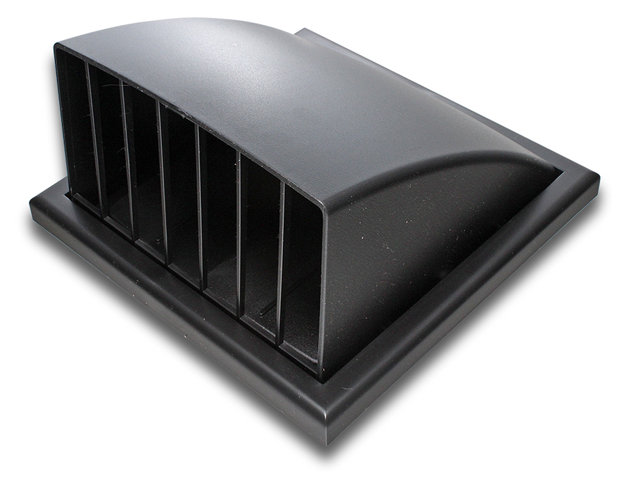 Elecsupp Ventair 150mm Weather Cowl - Black