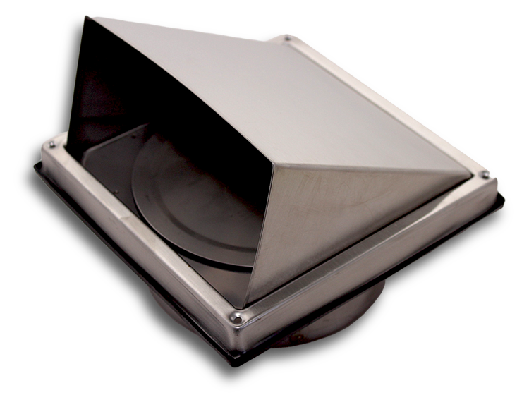 Elecsupp Ventair Vents 150mm Stainless Steel Weather Cowl