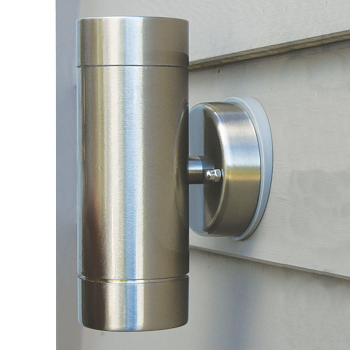 PROLUX LIGHT OUTDOOR WALL WEDGE FOR WEATHERBOARD BLACK 70 DIA