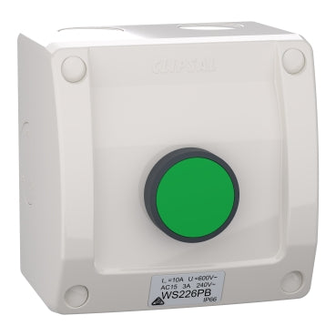 Clipsal Switch 1G W/P P/BTN 10A 250V