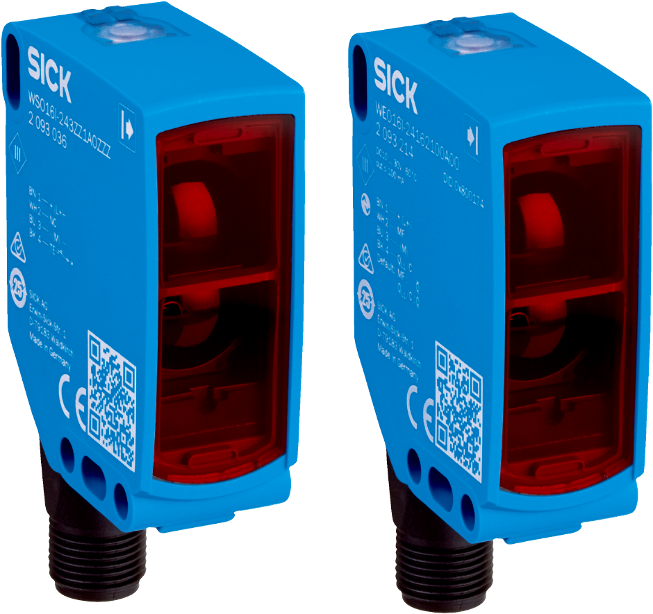 Ellis Sick WSE16P-24162100A00 - Thru-Beam PE. 0 - 45mt Sensing. Puh/Pu ...