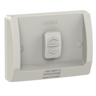 Clipsal Switch 1G W/P 15A 250V WSF226-RG