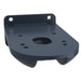 Schneider Harmony XVU, Fixing plate for use on vertical support for modular tower lights, black, 60mm