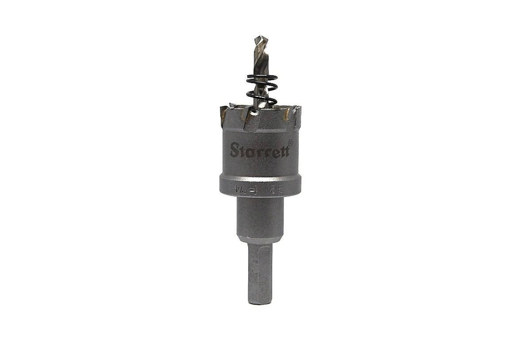 Starrett 32mm Heavy Duty 3ply TCT hole saws up to 25mm depth