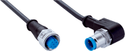 Ellis Sick YF2A14-050UB3N2A14 PUR/4*0 34/BK/US Accessories Plug Connectors and Cables