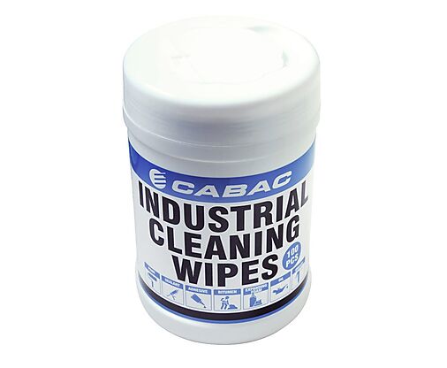 Cabac INDUSTRIAL CLEANING WIPES 100 TUB