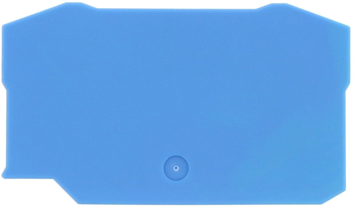 Conta-Clip End Cover for ZRK10/2A (Blue)