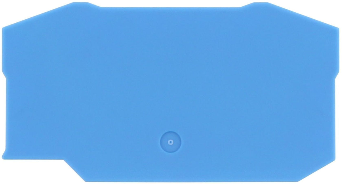 Conta-Clip End Cover for ZRK16/2A (Blue)